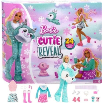 Barbie Cutie Reveal Kalendarz adwentowy HJX76